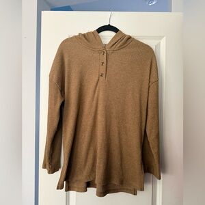 Old Navy Sweater ribbed size small woman’s brown pullover button